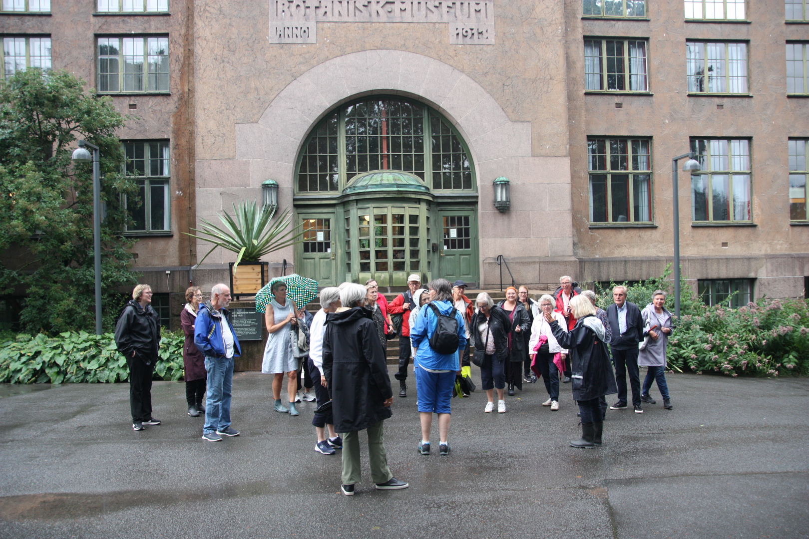 Referat fra besøk i Botanisk hage 16. august 2022